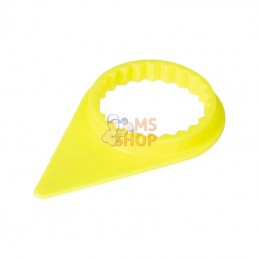 5612530GL; AUTRE MARQUE; Indicateur d'écrou de roue Dustite 30mm jaune, Rema Tip Top; pièce detachée