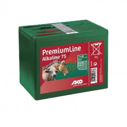350681; AKO; Pile alcaline AKO 9V 75Ah; pièce detachée