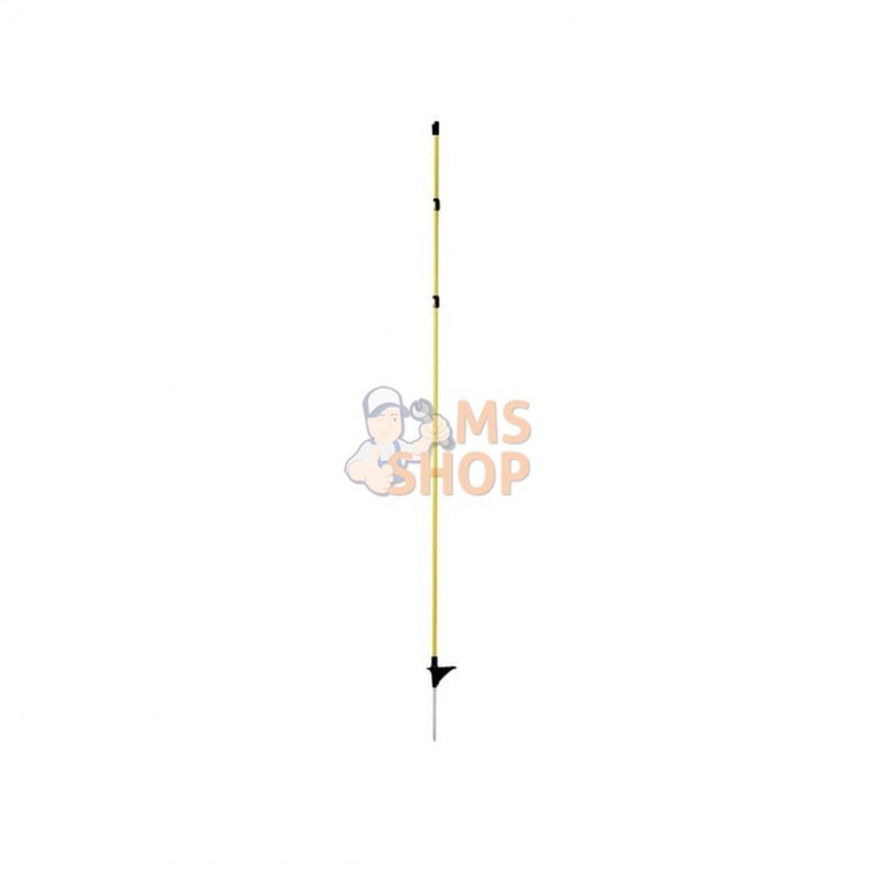 444292; AKO; Piquet en fibre de verre ovale pointe en métal 154cm 10 pièces; pièce detachée