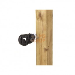 441380; AKO; Isolateur à vis Kombi noir; pièce detachée