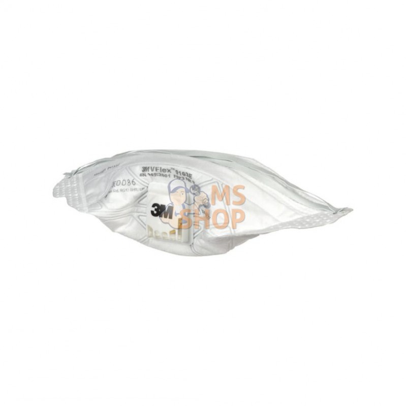 9163E; 3M; Masque de protection respiratoire jetable FFP3 VFlex à valve (15P); pièce detachée 9163E; 3M; Masque de protection respiratoire jetable FFP3 VFlex à valve (15P); pièce detachée
