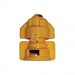 TDHS11002; AGROTOP; Buse à double injection d'air TDHS 110° 02 jaune céramique Agrotop; pièce detachée