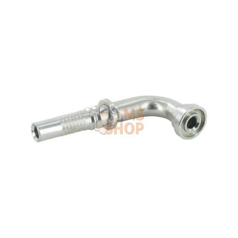 SFLH16890; ALFAGOMMA; Raccord à sertir a bride 4SH-DN16+Bride Ø 30,2 mm-90°; pièce detachée SFLH16890; ALFAGOMMA; Raccord à sertir a bride 4SH-DN16+Bride Ø 30,2 mm-90°; pièce detachée
