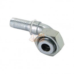 PGF254590; ALFAGOMMA; Raccord 90° DN20-M45x150; pièce detachée