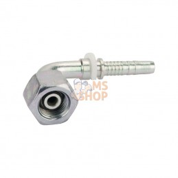 PF6490; ALFAGOMMA; Raccord sertir DN06-1/4BSP 90°; pièce detachée
