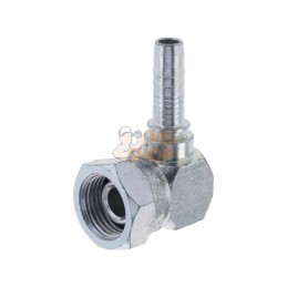 PF10890S; ALFAGOMMA; Raccord sertir DN10-1/2BSP 90°; pièce detachée