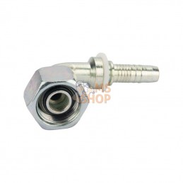 PF10890; ALFAGOMMA; Raccord sertir DN10-1/2BSP 90°; pièce detachée