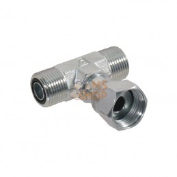 TORFS23; ALFAGOMMA; Raccord T orientable UNF 1 7/16 ORFS; pièce detachée