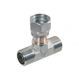 TORFS19; ALFAGOMMA; Raccord T orientable UNF 1 3/16 ORFS; pièce detachée