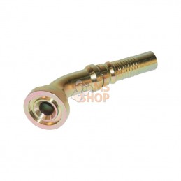 SFSH251245; ALFAGOMMA; Raccord à sertir 4SH-DN25+Bride Ø 41,3 mm-45°; pièce detachée