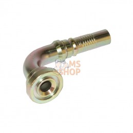 SFSH161290; ALFAGOMMA; Raccord à sertir 4SH-DN16+Bride Ø 41,3 mm-90°; pièce detachée