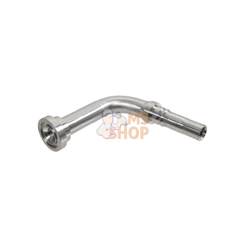 SFSH201290H115; ALFAGOMMA; Raccord à sertir 4SH-DN20+Bride Ø 41,3 mm-90°; pièce detachée SFSH201290H115; ALFAGOMMA; Raccord à sertir 4SH-DN20+Bride Ø 41,3 mm-90°; pièce detachée