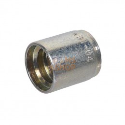 SFAD106P400; ALFAGOMMA; Jupe à sertir Ø22x24,7mm DN6 acier / zingué Alfagomma; pièce detachée
