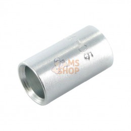 SFA95C08; ALFAGOMMA; Jupe à sertir Ø17x30mm DN8 acier / chromé Alfagomma; pièce detachée