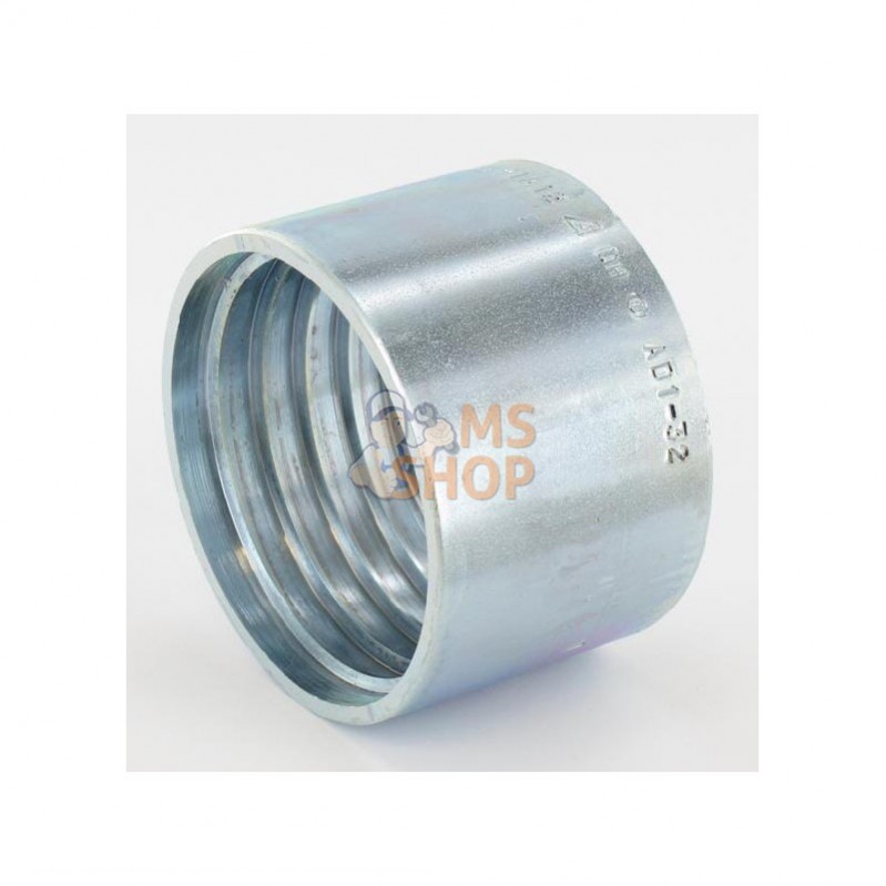 SFAD150; ALFAGOMMA; Jupe à sertir Ø74x48,6mm DN50 acier / zingué Alfagomma; pièce detachée SFAD150; ALFAGOMMA; Jupe à sertir Ø74x48,6mm DN50 acier / zingué Alfagomma; pièce detachée