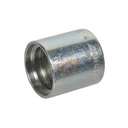 SFAD213P160; ALFAGOMMA; Jupe à sertir Ø30x30,5mm DN13 acier / zingué / blanc passivé Alfagomma; pièce detachée