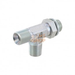TMIMM08; ALFAGOMMA; Racc. en T régl. male 1/2" BSP; pièce detachée
