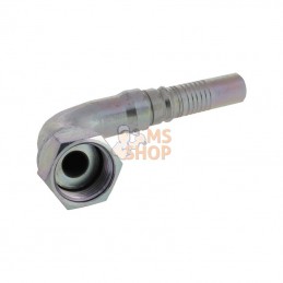 DAVH201990; ALFAGOMMA; Raccord 4SH-DN20-1"3/16ORFS90°; pièce detachée