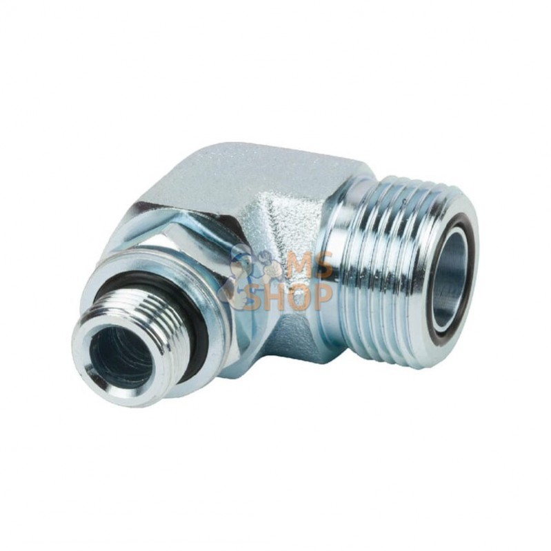KIOM1318; ALFAGOMMA; Knie 90° ORFS 13/16" M18x1,5; pièce detachée KIOM1318; ALFAGOMMA; Knie 90° ORFS 13/16" M18x1,5; pièce detachée