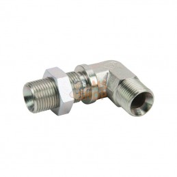 MM9016BH; ALFAGOMMA; Adaptateur cloison 90° 1"BSP; pièce detachée