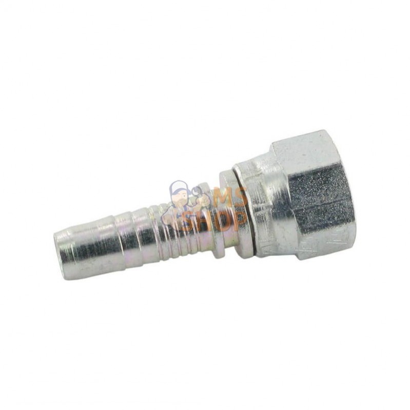 PA109; ALFAGOMMA; Raccord à sertir DN10-9/16 JIC; pièce detachée