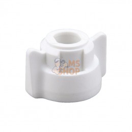 40290102P025; ARAG; Ecrou de buse 11 mm blanc(he); pièce detachée