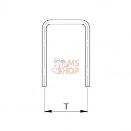 249099AV; ARAG; Accouplement T9F 3" filetage mâle; pièce detachée