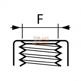 400277; ARAG; Adaptateur 1/2"; pièce detachée
