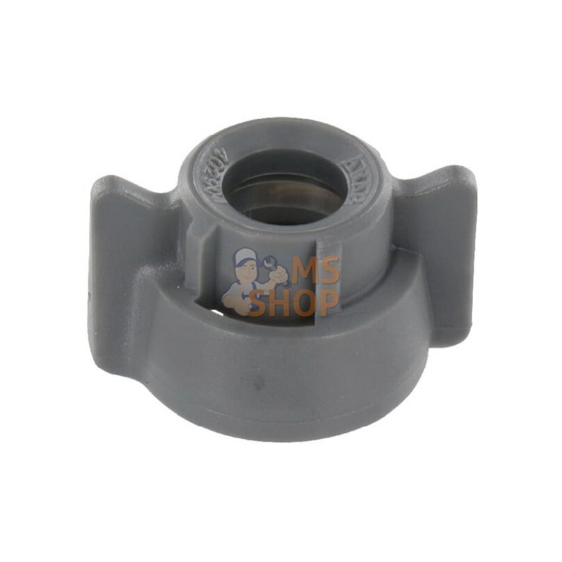 40290410P025; ARAG; Ecrou de buse ø 12.6 gris; pièce detachée 40290410P025; ARAG; Ecrou de buse ø 12.6 gris; pièce detachée
