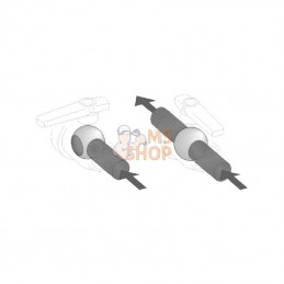 45511104A; ARAG; Vanne boiss.sph. 1" 2v.+ral.; pièce detachée