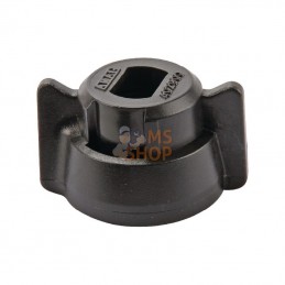 40290001; ARAG; Ecrou de buse 8 mm noir; pièce detachée