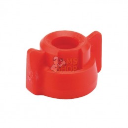 40290403P025; ARAG; Ecrou de buse ø 12.6 rouge; pièce detachée