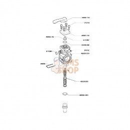 463061; ARAG; Vanne sectionelle calib. 13mm; pièce detachée