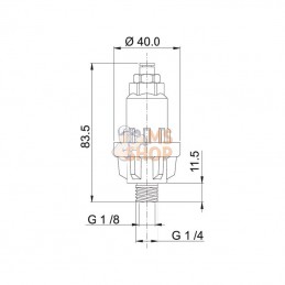 466350; ARAG; Séparateur de liquides; pièce detachée