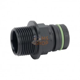 473001B40C; ARAG; Embout de tuyau mâle 1"; pièce detachée