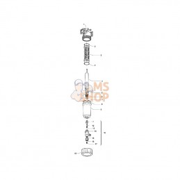 3269113; ARAG; Filtre autonettoyant 210 l/min; pièce detachée