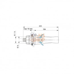 5022045; ARAG; Venturi 5 mm; pièce detachée