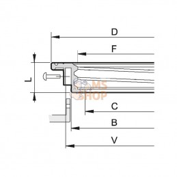 3502540; ARAG; Filtre de pression; pièce detachée