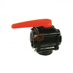 453426A77; ARAG; Robinet à boisseau sphérique boulonné 3 voies filetage femelle 2"; pièce detachée