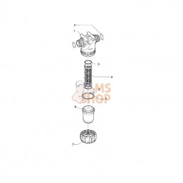 32240C2; ARAG; Filtre de conduite T4M 32M; pièce detachée