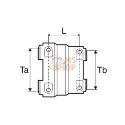 259079AV; ARAG; Adaptateur femelle T9-T7; pièce detachée