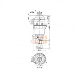 3142453; ARAG; Filt. as. 1 1/4" 100-160 l/min; pièce detachée