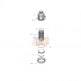 3142053; ARAG; Filt. as. 1 1/4" 100-160 l/min; pièce detachée