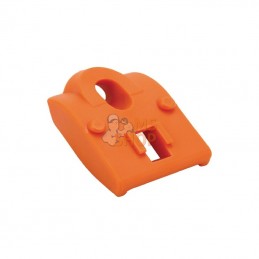 930140; AMAZONE; Charnière en plastique orange; pièce detachée