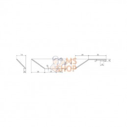 952459; AMAZONE; Dent de herse Ø9 Amazone; pièce detachée