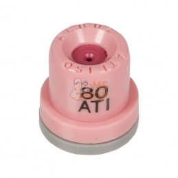 ATI800075; ALBUZ; Buse à injection d'air à cône creux&lt;br/&gt; ATI 80° 75 rose céramique Albuz; pièce detachée