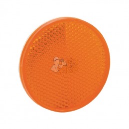 CT54010; AJBA; Catadioptre, Orange, rond; pièce detachée