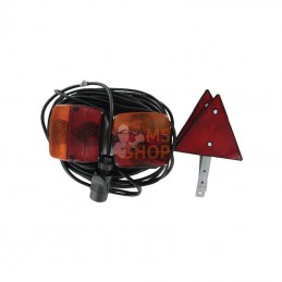 LA91230; AJBA; Kit signalisation feux arrière câble 12 m magnétique; pièce detachée