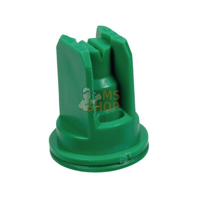 CFA110015; ASJ; Buse à injection d'air CFA 110° 15 vert foncé plastique ASJ; pièce detachée