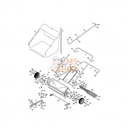 450492; AGRI-FAB; Balayeuse 112 cm; pièce detachée